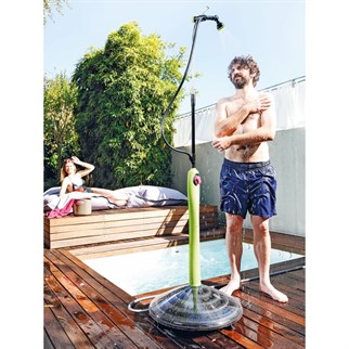 Sunny Style Premium Solar Shower, Bahçe Duş Seti,  Yeşil