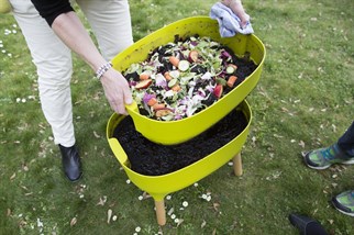 Urbalive Organik Kompost Kutusu, 
Solucan Gübre Üretim Çitliği, Yeşil